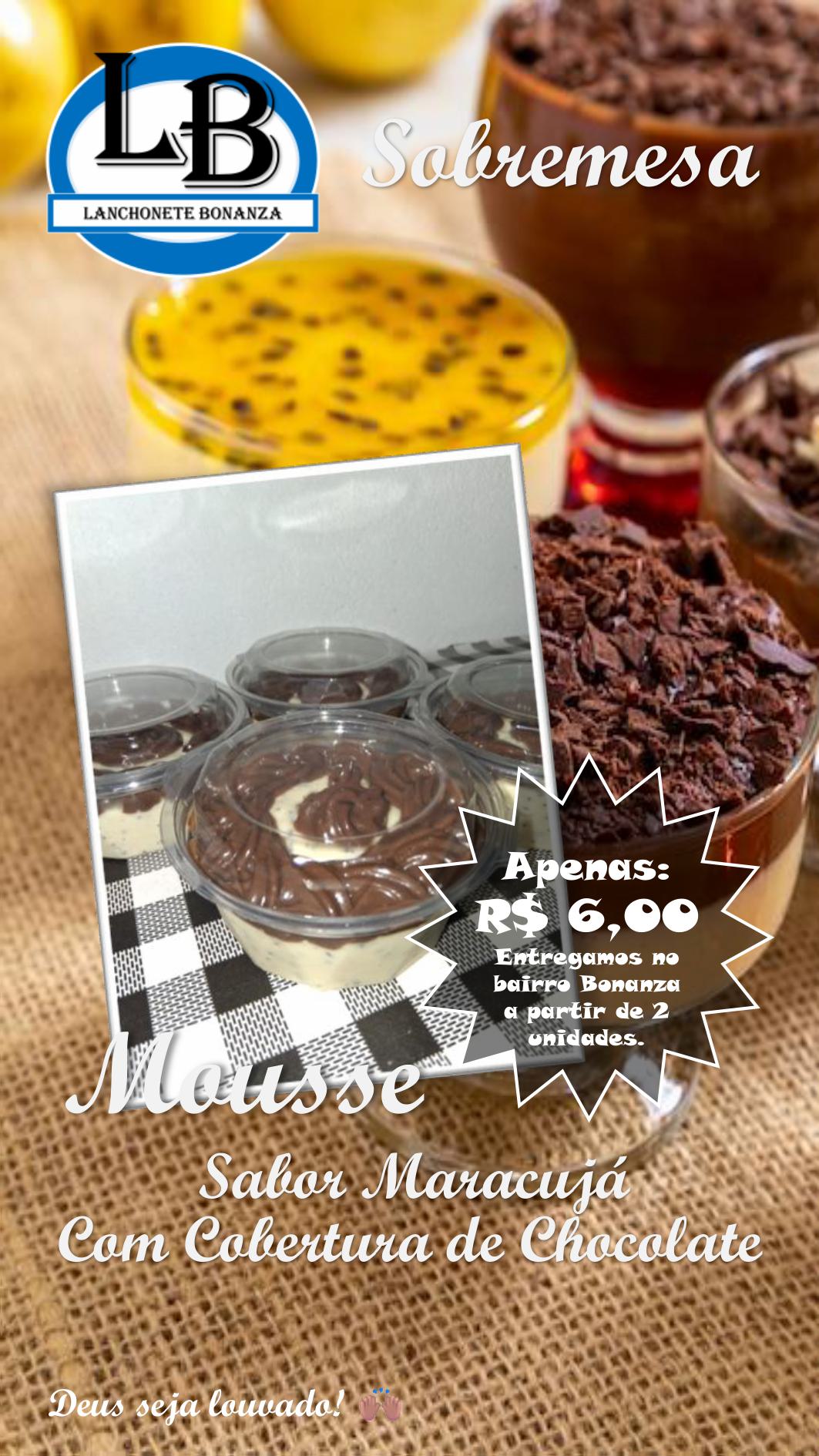 Musse de Maracujá + Chocolate